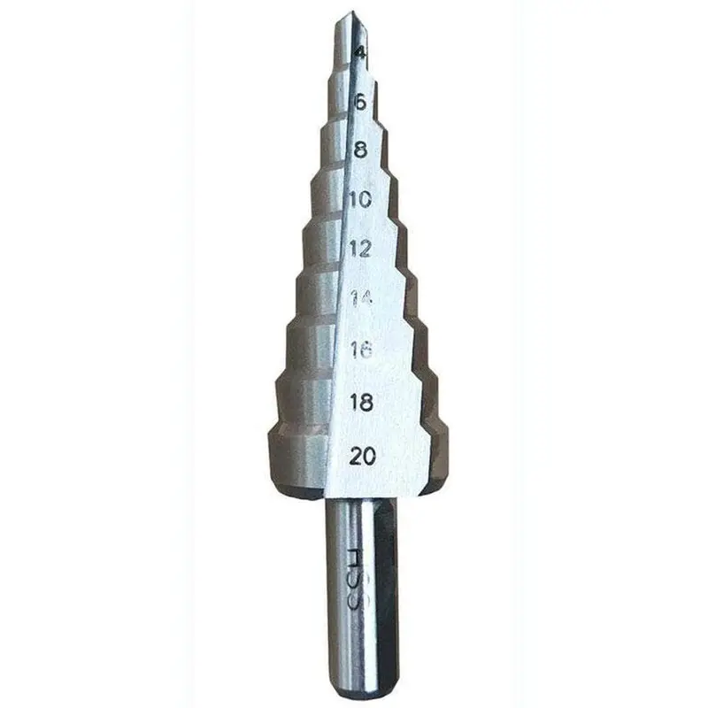 Insize Insd4-20 4–20Mm Hss M2 Straight-Flute Step Drill Bit – Compact Multi-Size Solution 1