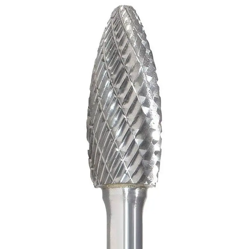 Insize Insf-5 12Mm Tree-Shaped Radius-End Double-Cut Carbide Burr 1