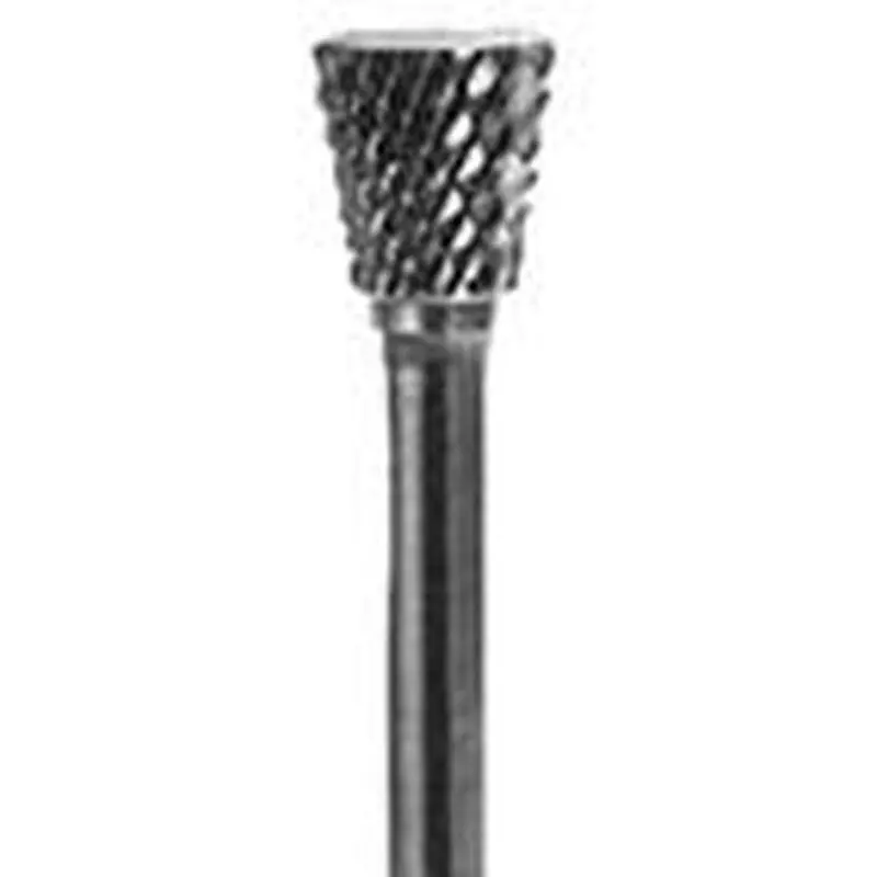 Insize Insn-1 6Mm Inverted Taper Double-Cut Carbide Burr For Deburring & Contouring 1