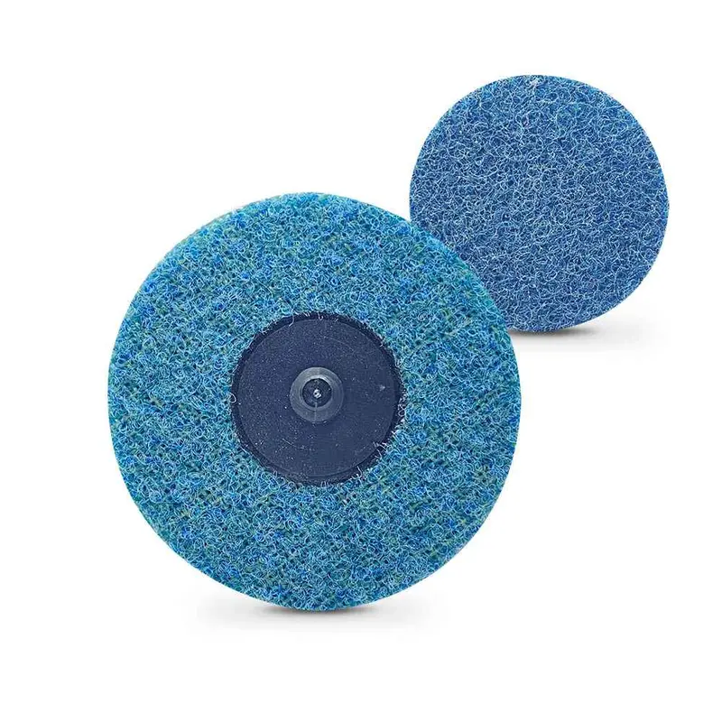 Insize Inspb75 Roloc-Style Surface Prep Discs – 10-Pack, 75 Mm, Blue, Fine Grit 1