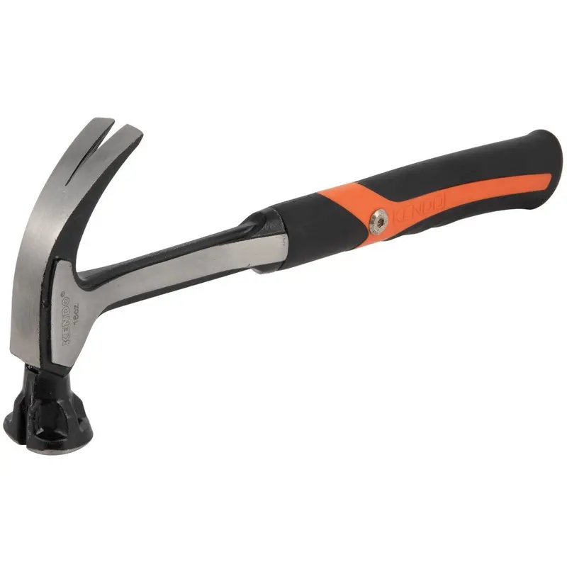 Kendo 16Oz Anti-Vibration Claw Hammer For Reduced Fatigue And Enhanced Control 1