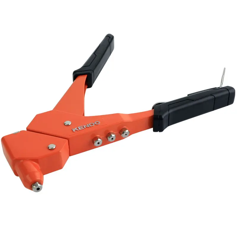 Kendo 290Mm Handheld Riveting Tool With Rotating Head For Versatile Access 1