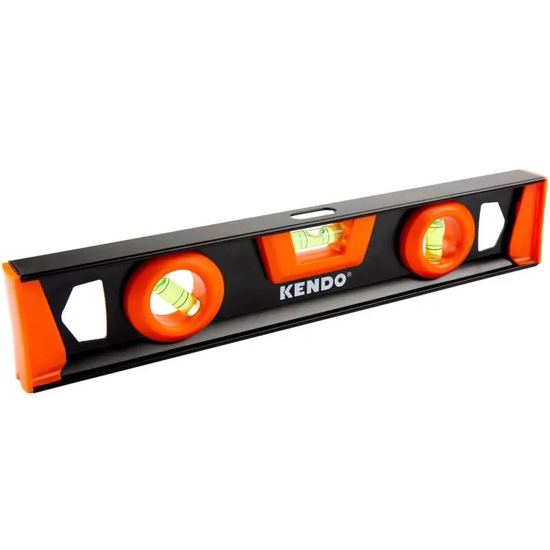 Kendo 300Mm I-Type Aluminium Spirit Level – Dual Vials, Magnetic Edge, Accurate Bubble Reading 1