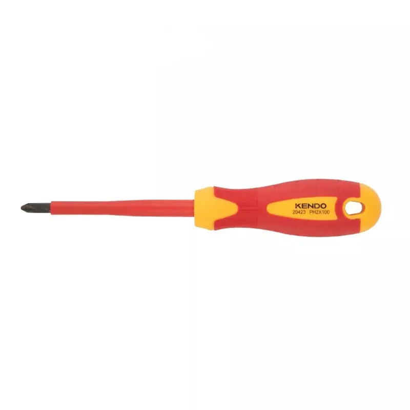 Kendo Ph0 Vde-Certified Insulated Screwdriver – 60Mm 1