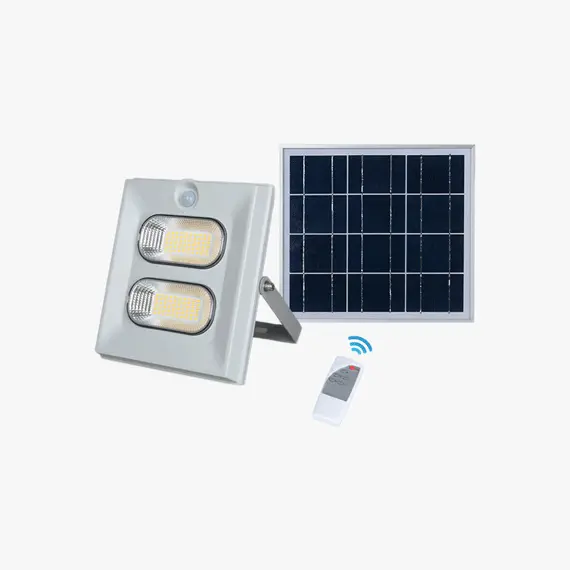 Led Solar Flood Light – 100W, Detachable Solar Panel, Remote-Managed Lighting 1