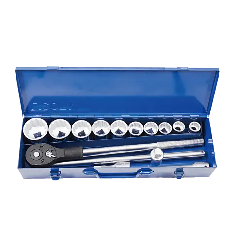 Licota 15-Piece 3/4" Drive 12-Point Socket Set – 7/8" To 2", Chrome Vanadium Steel 1
