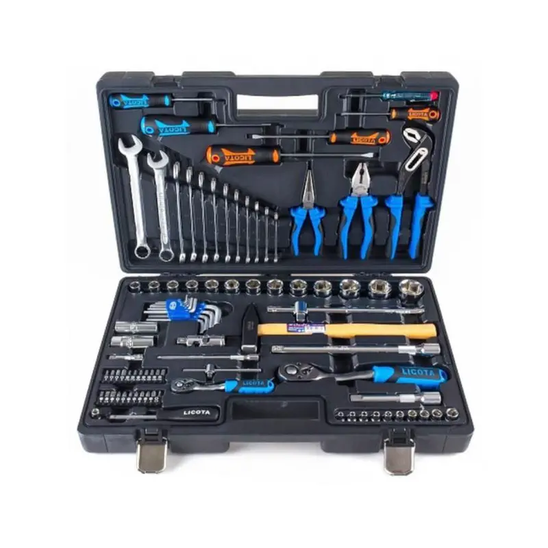 Licota 90-Piece Comprehensive Socket & Hand Tool Kit 1