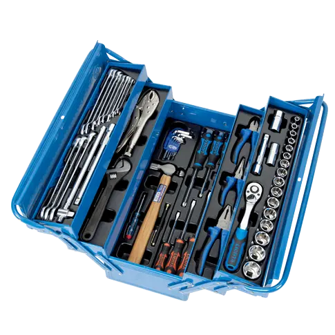 Licota Taiwan-Made 57-Piece All-In-One Tool Kit – Includes Steel Storage Box 1