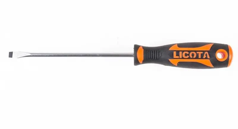 Licota Taiwan-Made Slotted Screwdriver – 3Mm × 60Mm 1