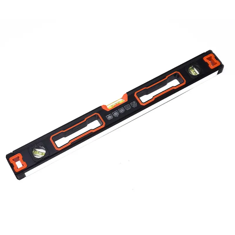 Magnetic Hardened Spirit Level – 24-Inch Aluminum Frame (Model 580536) 1