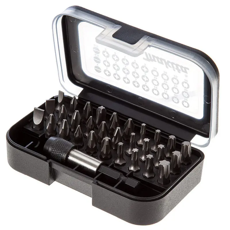 Makita 31-Piece Screwdriver Bit Set With Magnetic Holder & Organized Storage 1