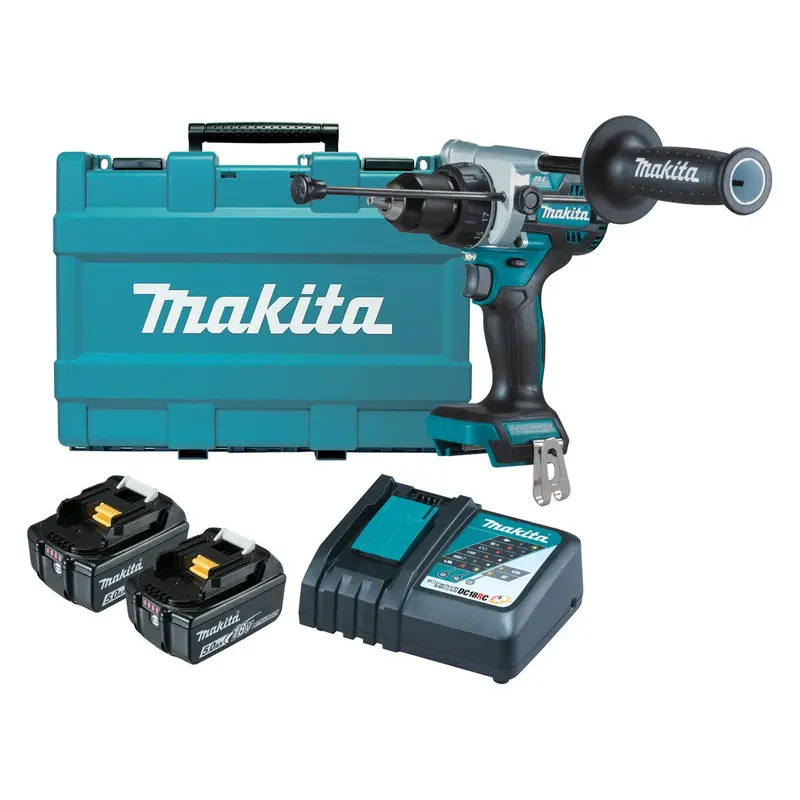 Makita Dhp486Rte 18V Cordless Hammer Drill With 1/2" Chuck 1