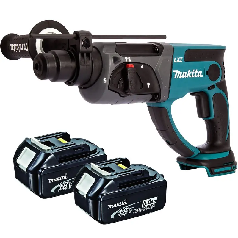 Makita Dhr202Z 18V Sds-Plus Rotary Hammer Drill – 2×5.0Ah Batteries Only 1