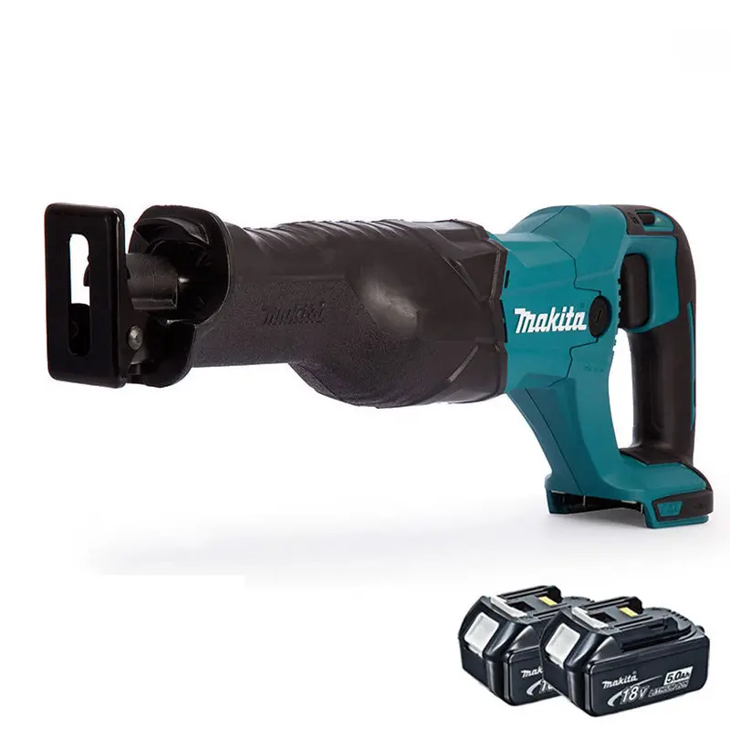 Makita Djr186Z 18V Brushless Reciprocating Saw (Bare Tool) With Two 5.0Ah Batteries 1