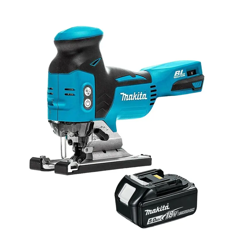 Makita Djv181Z 18V Lxt Brushless Barrel-Handle Jigsaw – With 1×5.0Ah Battery 1