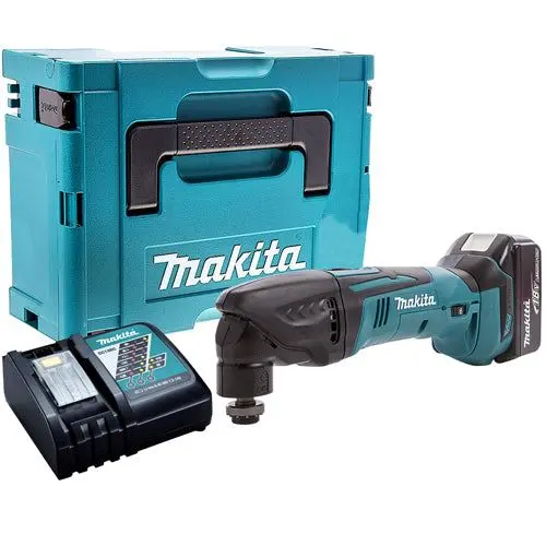 Makita Dtm50Z 18V Oscillating Multi-Tool With 5.0Ah Battery, Charger, And Type 3 Hard Case 1