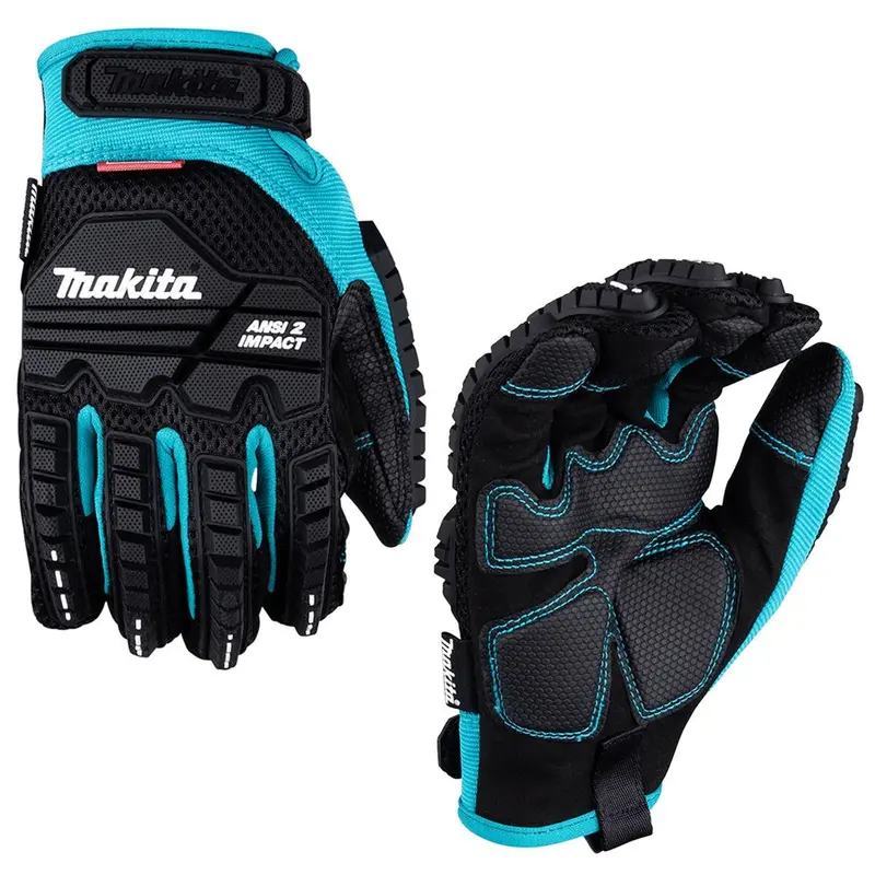 Makita P-84486 Ansi Level 2 Impact-Rated Demolition Gloves – X-Large 1
