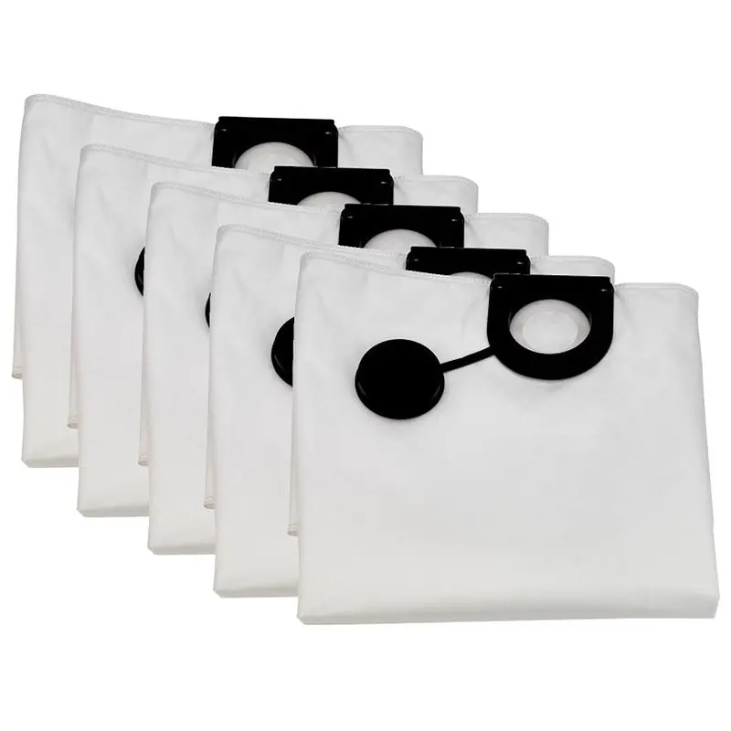 Metabo 635424000 Fleece Filter Bag Set – 5-Pack For 20/30L Dust Extractors 1