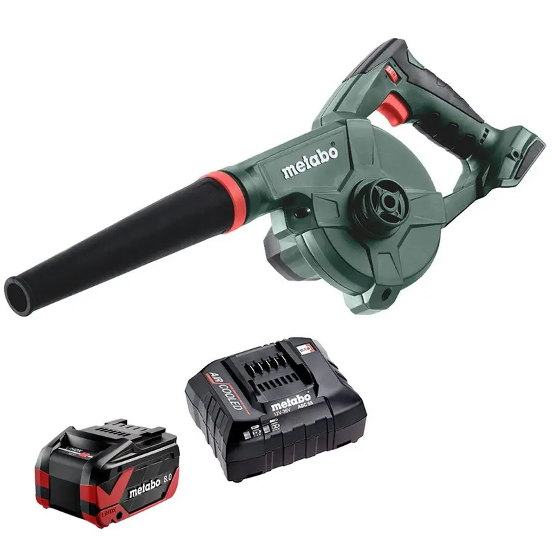 Metabo Ag 18 18V Cordless Air Blower – 8.0Ah Battery & Charger 1