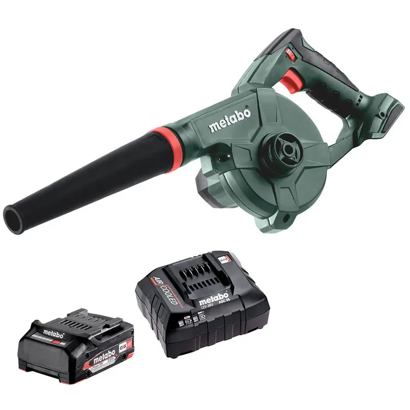 Metabo Ag 18 18V Cordless Air Blower – Includes 2.0Ah Battery & Charger 1