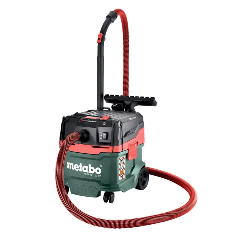 Metabo As 36-18 L 20 Pc 18V L-Class Cordless Vacuum Cleaner — Bare Tool Only 1