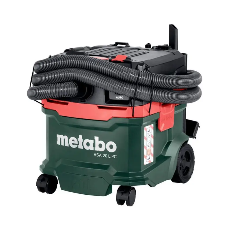 Metabo Asa 20 L Pc L-Class Compact All-Purpose Vacuum – 240V, 1200W, 20L Capacity, Model 602085380 1