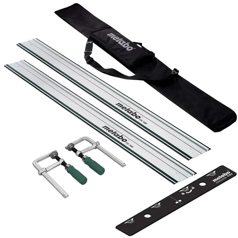 Metabo Uk629011002 1600Mm Adjustable Guide Rail Kit For Track Saws 1