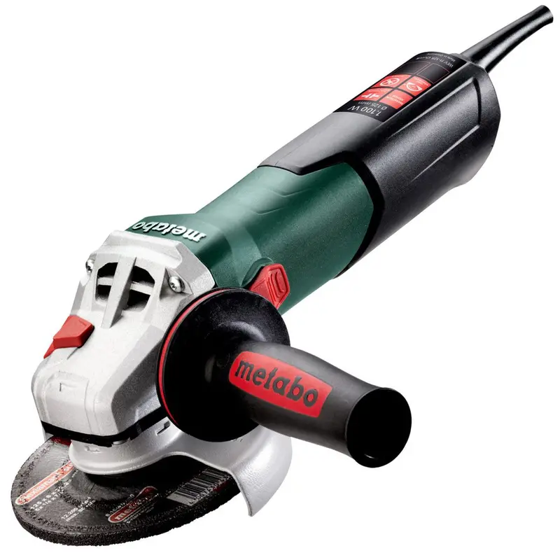 Metabo Wev 11-125 125Mm Quick-Release Angle Grinder – 240V, 1100W 1