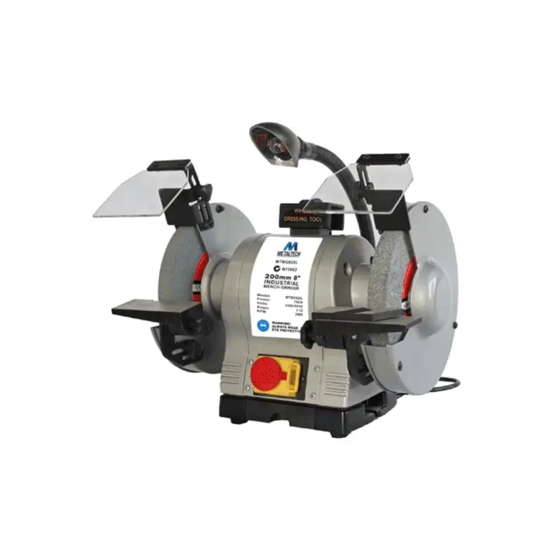 Metaltech Mtbg825L 8-Inch Industrial Bench Grinder – 750W Motor, Heavy-Duty Construction 1