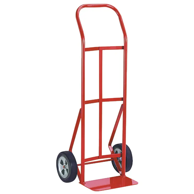Milwaukee 600-Lb. Flow Back Handle Hand Truck – Heavy-Duty Transport Dolly 1