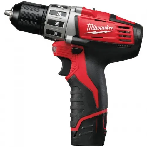 Milwaukee M12 Cordless Drill – 10Mm Keyless Chuck, 2-Battery Starter Pack (C12Dd) 1