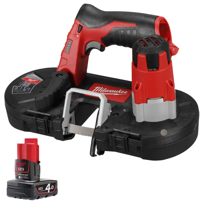 Milwaukee M12Bs-0 12V Subcompact Bandsaw – Includes One 4.0Ah Battery 1