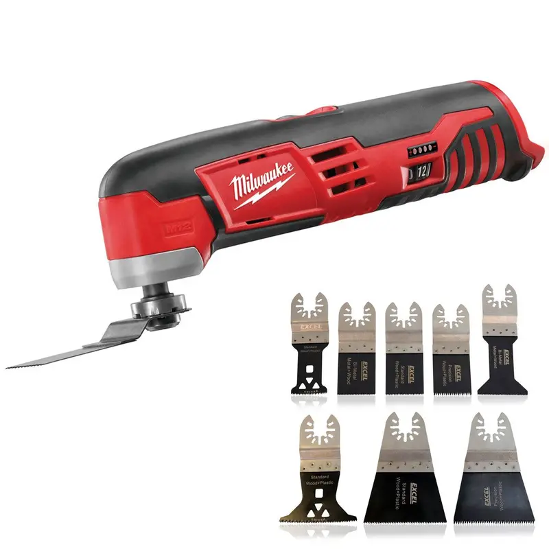 Milwaukee M12C12Mt-0 Sub-Compact 12V Multi-Tool Body With 8 Attachments 1