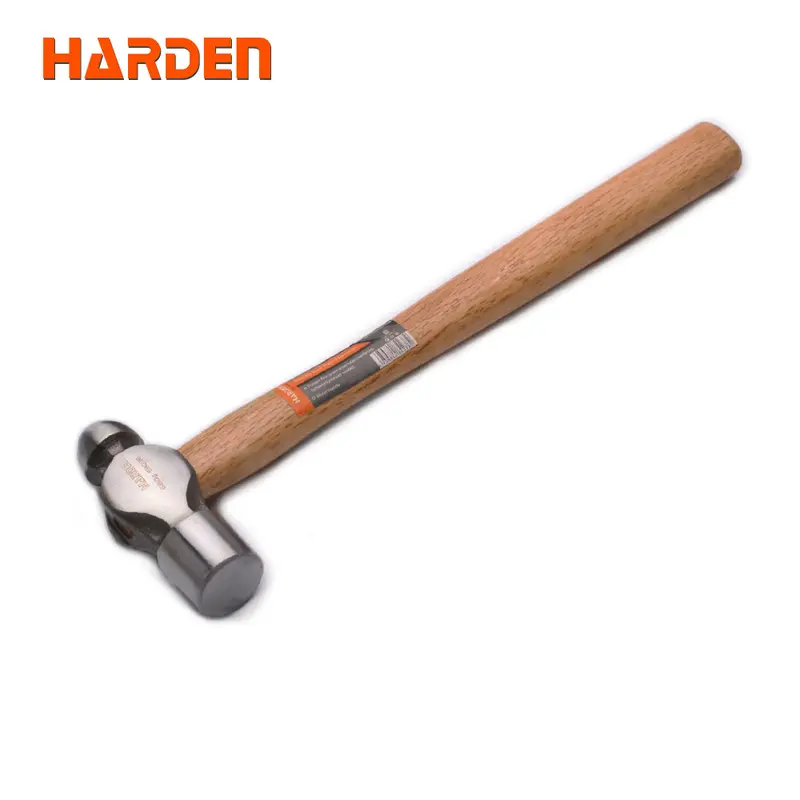 Oak-Handle Ball Peen Hammer – 0.91Kg, Traditional Wooden Grip 1