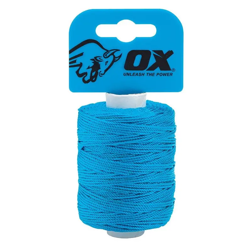 Ox Tools P103510 Pro Nylon Brickline – 105M (350Ft), Cyan Color 1