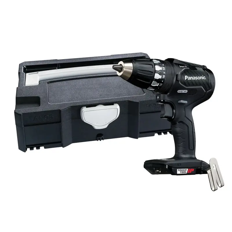 Panasonic 18V Ey74A3Xt Brushless Drill Driver – Standalone Tool With Systainer Case 1