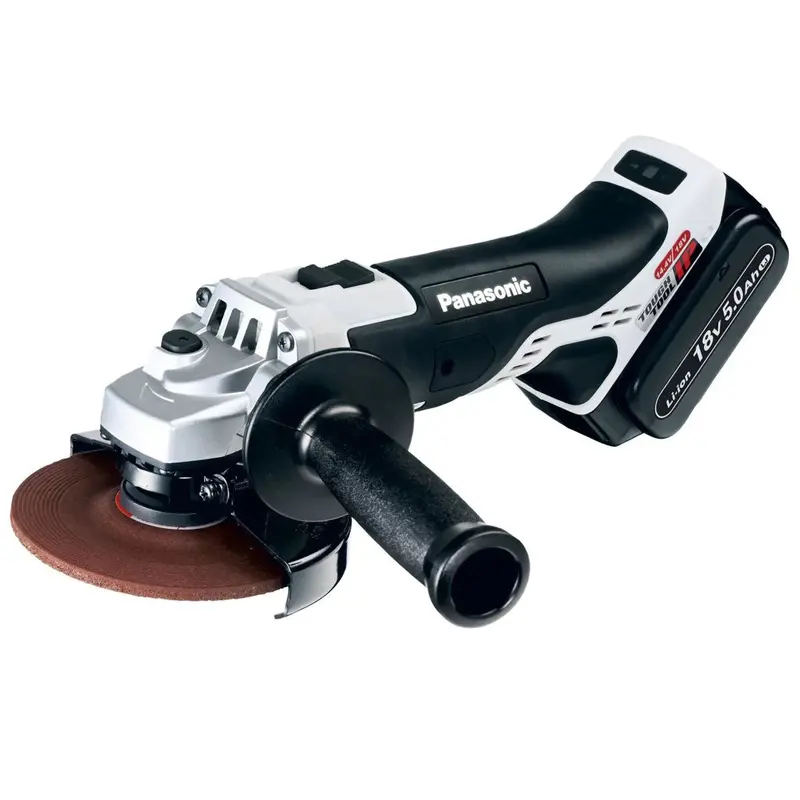 Panasonic Pan46A2Lj 18V 125Mm Angle Grinder Kit – 2×5.0Ah Batteries & Case 1