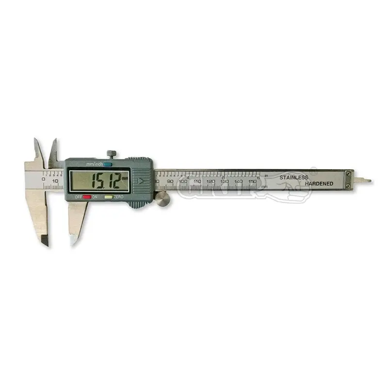 Pittsburgh 59020 Digital Metric Caliper – 150 Mm (6 In), Stainless Steel 1