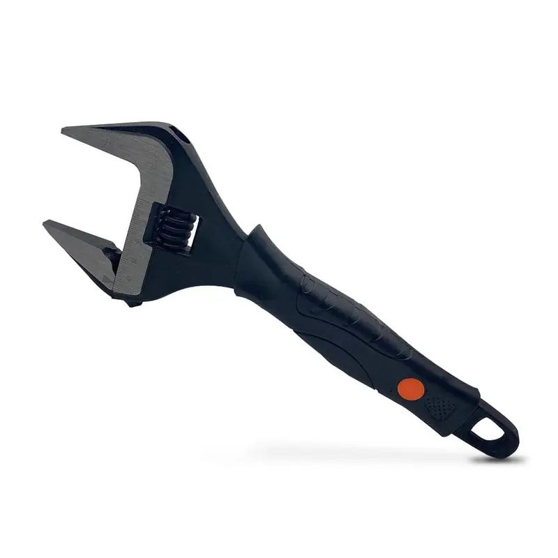 Pittsburgh Paw10 Wide-Jaw Adjustable Wrench – 250 Mm (10 In), High-Leverage Design 1