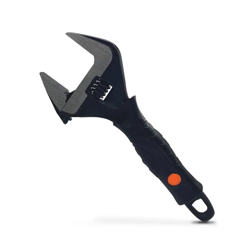 Pittsburgh Paw6 Wide-Jaw Adjustable Wrench – 150 Mm (6 In), Compact Heavy-Duty Tool 1