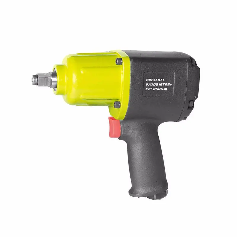 Prescott 1/2-Inch Air Impact Wrench – Pneumatic Torque Tool Pat0312702+ 1