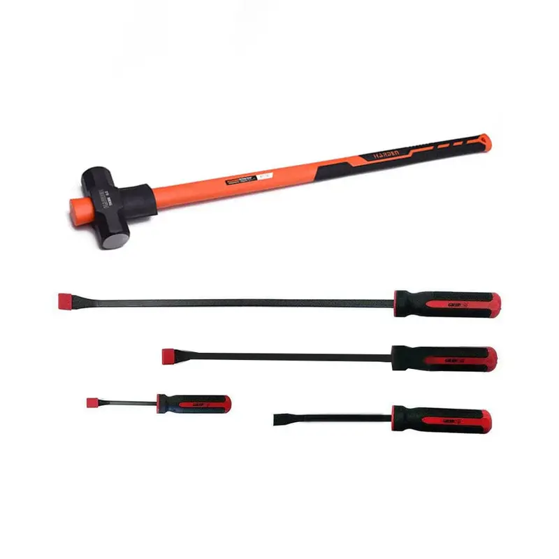 Pry Bar & Sledge Hammer Set For Automotive & Construction – Pittsburgh P60236 + Harden 590310 1
