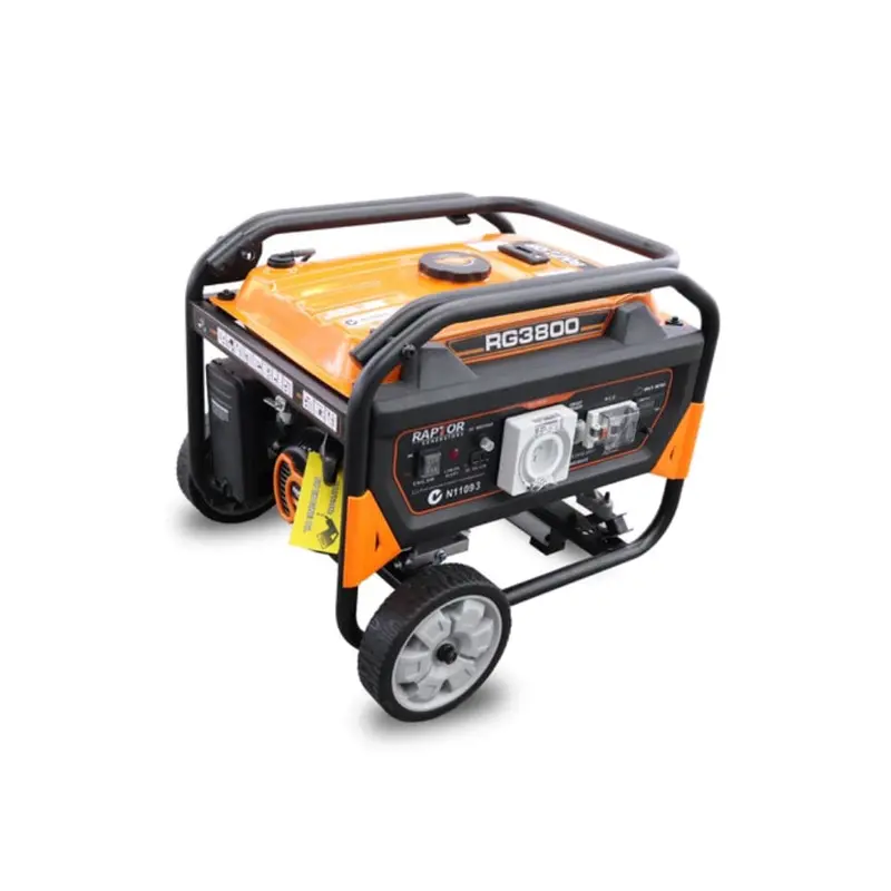Raptor Rg3800 3.8Kva Tradesman-Focused Recoil-Start 4-Stroke Generator 1
