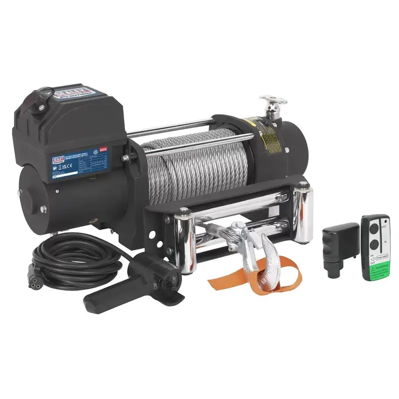 Sealey 12V Wireless Self-Recovery Winch Kit With Remote Control 1