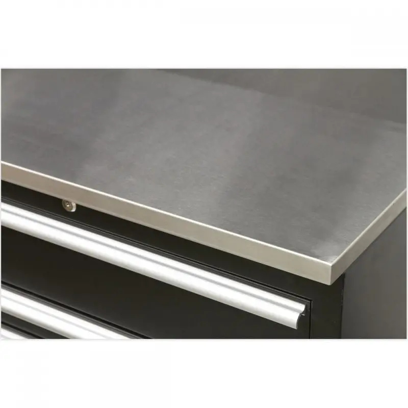 Sealey 1550Mm Stainless Steel Professional Worktop 1