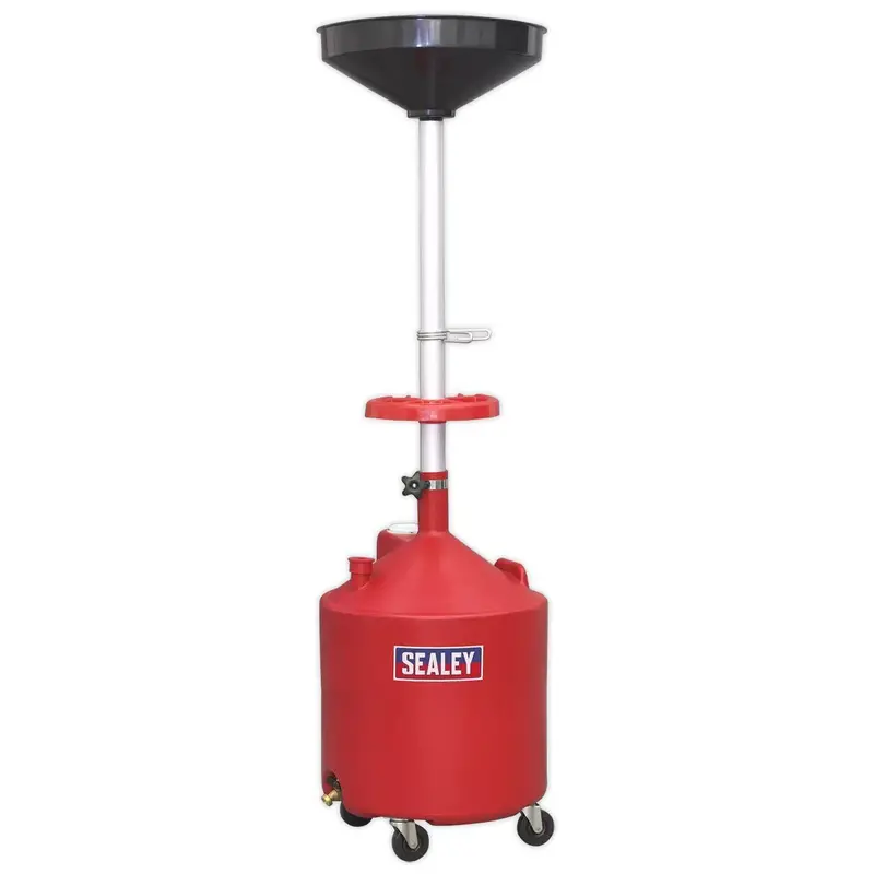 Sealey Ak80D Gravity-Fed Mobile Oil Drain System 1