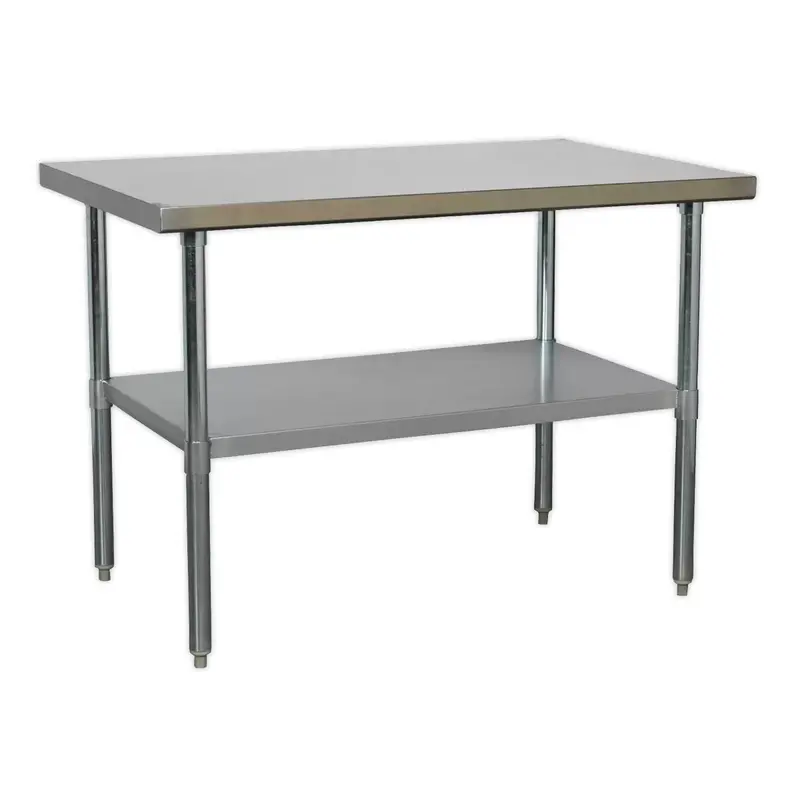 Sealey Ap1248Ss 1.2-Metre Stainless Steel Heavy-Duty Workbench 1
