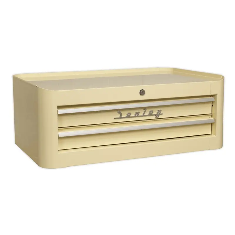Sealey Ap28102 Retro-Style 2-Drawer Mid Box Cabinet 1