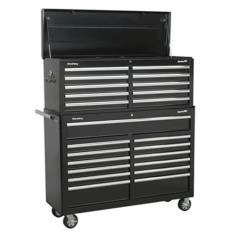 Sealey Ap52Combo2 23-Drawer Tool Chest Combination – Black Finish 1
