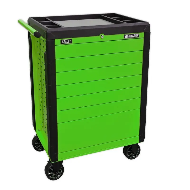 Sealey Appd7G 7-Drawer Rollcab – Push-To-Open Glide System With Reinforced Steel Frame 1